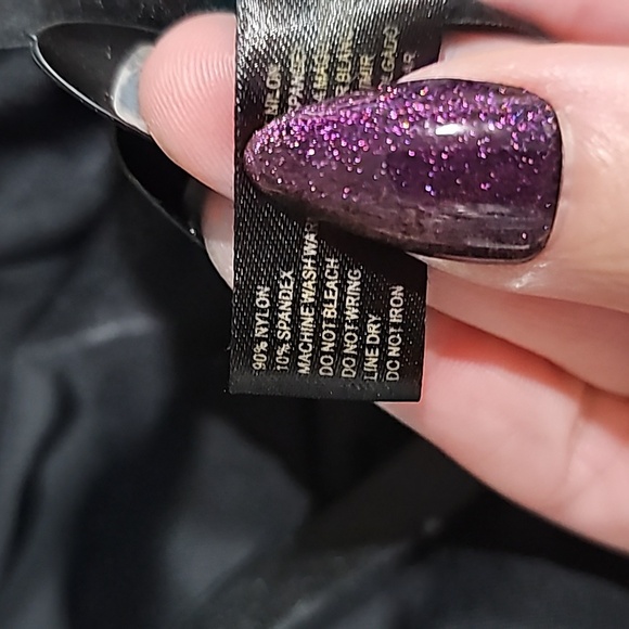 MARILYN MONROE ✦ Slip Dress Shapewear ✦ Black Lace Nude Panels Intimates M NWT - Picture 8 of 12